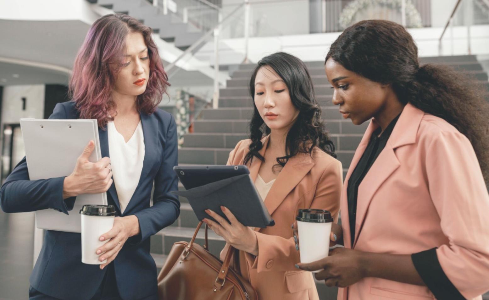 Financial planning session with documents and charts